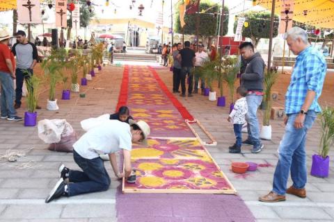 Todo preparado en Aztama para la Pasión de Cristo imagen 12