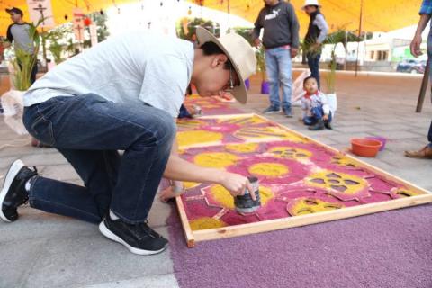 Todo preparado en Aztama para la Pasión de Cristo imagen 14