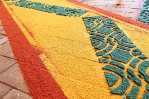 Todo preparado en Aztama para la Pasión de Cristo imagen 15