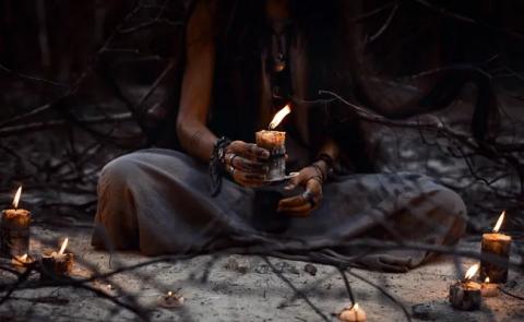 Captan en el cerro del Chiquihuite a supuestas brujas haciendo un ritual paranormal
