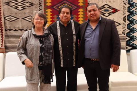 Realizan el Primer Encuentro Nacional de Grandes Maestros del Arte Popular Textil en la Feria de Contla imagen 3