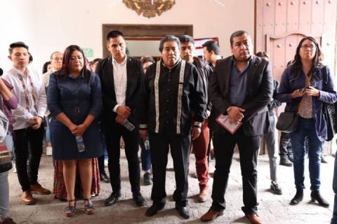Realizan el Primer Encuentro Nacional de Grandes Maestros del Arte Popular Textil en la Feria de Contla imagen 6