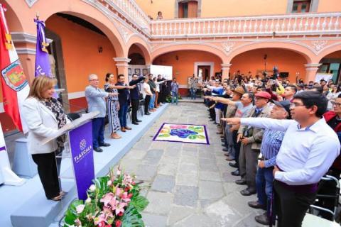 Busca Tlaxcala que alfombras de Huamantla sean patrimonio cultural inmaterial imagen 1