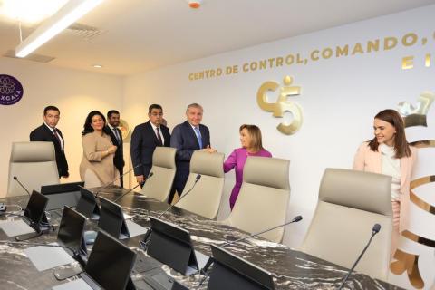 Inaugura Gobernadora Lorena Cuéllar y titular de Segob Federal, Adán Augusto López el C5I imagen 8