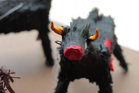 Don Norberto Báez, 45 años elaborando piñatas y artesanías imagen 2