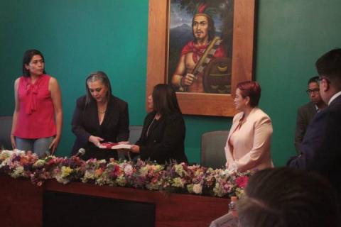 Consolida CEDH su transformación: Jakqueline Ordoñez; entrega segundo informe al Congreso imagen 3