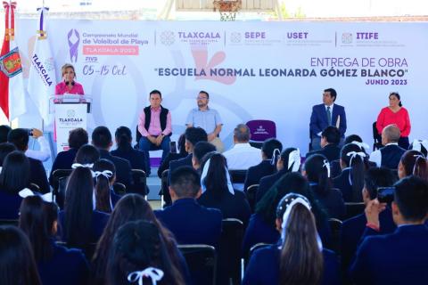 Con 3.3 mdp, gobierno del estado rehabilitó normal primaria “Profra. Leonarda Gómez Blanco” imagen 5