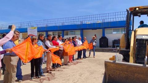 Arranca la construcción de la Plaza Cívica del CBTIS 3 en Xiloxoxtla imagen 2