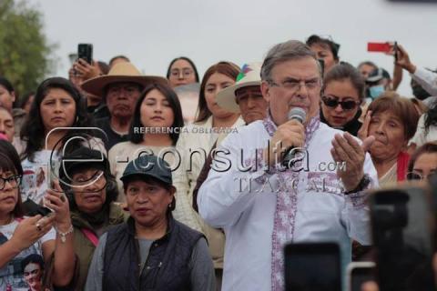 Se reúne Marcelo Ebrard con mujeres tlaxcaltecas imagen 5