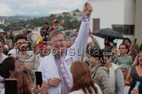 Se reúne Marcelo Ebrard con mujeres tlaxcaltecas imagen 7