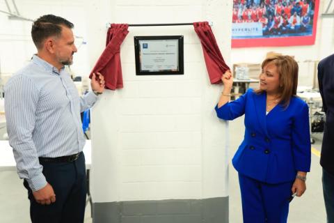Inauguró gobernadora Lorena Cuéllar empresa Edeseg en Santa Cruz Tlaxcala imagen 2