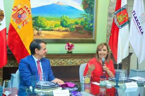 Trabajarán Gobierno de Tlaxcala y Embajada de España en proyectos de cooperación imagen 3