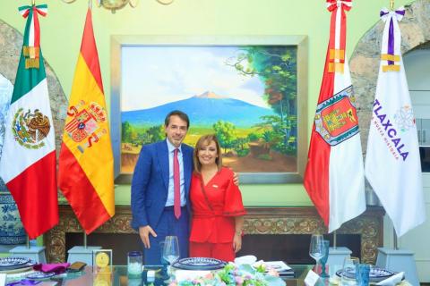 Trabajarán Gobierno de Tlaxcala y Embajada de España en proyectos de cooperación imagen 4