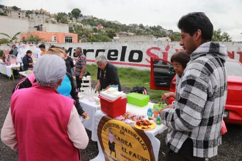 Instalan "mercadito alternativo" en Acxotla del Río, Totolac imagen 1