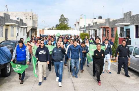 Muy activa de #Brigada212 de #Apizaco en Santa María Texcalac imagen 1