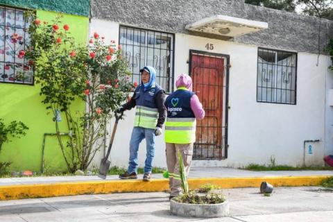 Muy activa de #Brigada212 de #Apizaco en Santa María Texcalac imagen 3