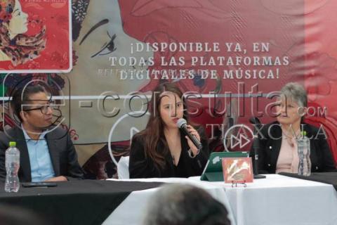 Paloma Ruissaann presenta su nuevo álbum en el Congreso de Tlaxcala imagen 1