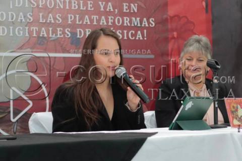 Paloma Ruissaann presenta su nuevo álbum en el Congreso de Tlaxcala imagen 2