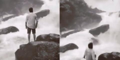 Fallece jóven youtuber al intentar grabar en las cataratas de Arasinagundi