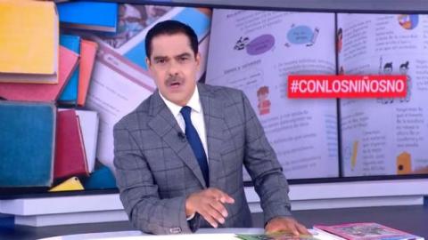 Denuncian en los nuevos libros de texto de la SEP "virus comunista": Javier Alatorre