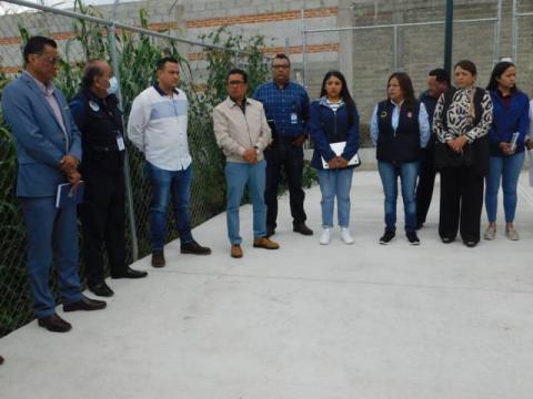 Constata Comisión de Seguridad e Higiene del SNTSA avances en Centro de Salud de San Mateo Tepetitla imagen 1
