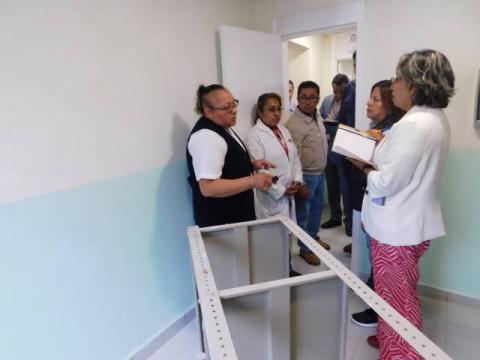 Constata Comisión de Seguridad e Higiene del SNTSA avances en Centro de Salud de San Mateo Tepetitla imagen 4