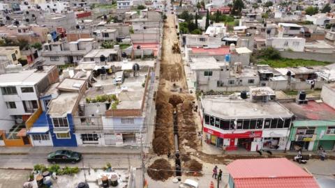 Inicia Ayuntamiento de Chiautempan rehabilitación de calle Durango y la Virgen imagen 3