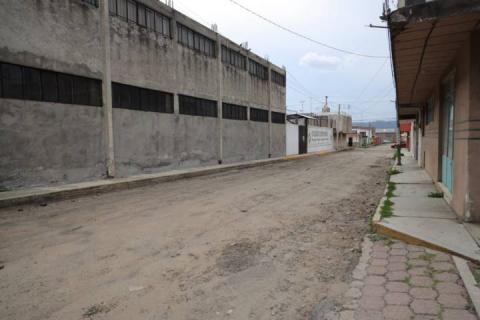 Inicia Ayuntamiento de Chiautempan rehabilitación de calle Durango y la Virgen imagen 7