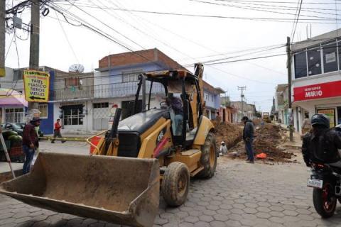 Inicia Ayuntamiento de Chiautempan rehabilitación de calle Durango y la Virgen imagen 8