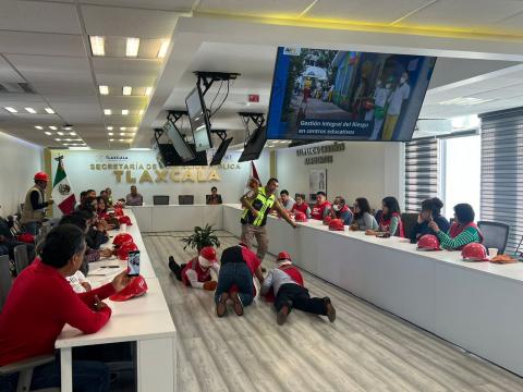 Realiza SEPE–USET capacitación de brigadas de auxilio imagen 4