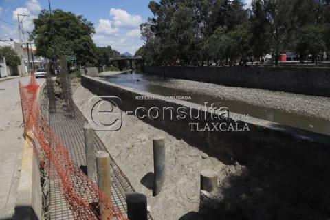 Avanza construcción de terrazas en el río Zahuapan imagen 3