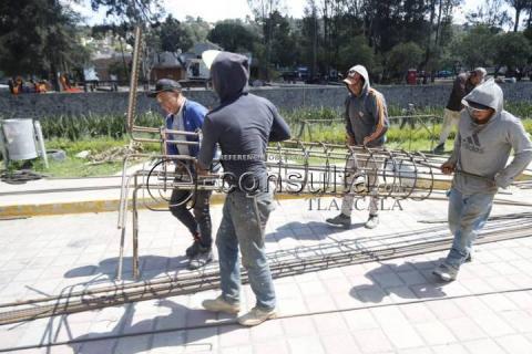 Avanza construcción de terrazas en el río Zahuapan imagen 7
