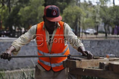 Avanza construcción de terrazas en el río Zahuapan imagen 8