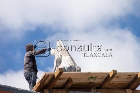 Trabajo de altura en la parroquia de San José imagen 3