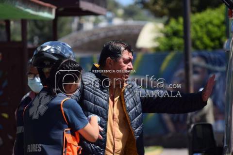 Hombre de mediana edad y aparentemente en estado de ebriedad cae al Zahuapan imagen 6