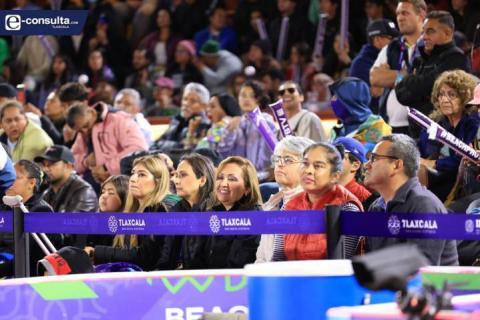 Tlaxcaltecas vivieron con intensidad la Semifinal de Voleibol de Playa 2023 imagen 2