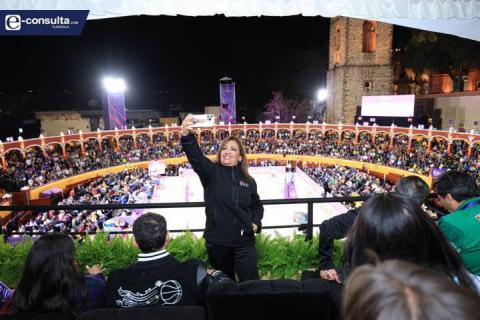 Tlaxcaltecas vivieron con intensidad la Semifinal de Voleibol de Playa 2023 imagen 4
