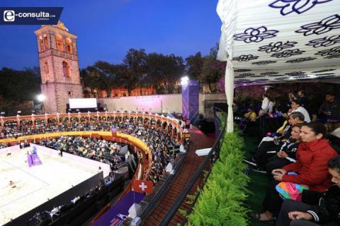 Tlaxcaltecas vivieron con intensidad la Semifinal de Voleibol de Playa 2023 imagen 5