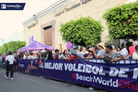 Tlaxcaltecas vivieron con intensidad la Semifinal de Voleibol de Playa 2023 imagen 18