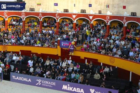 Tlaxcaltecas vivieron con intensidad la Semifinal de Voleibol de Playa 2023 imagen 19