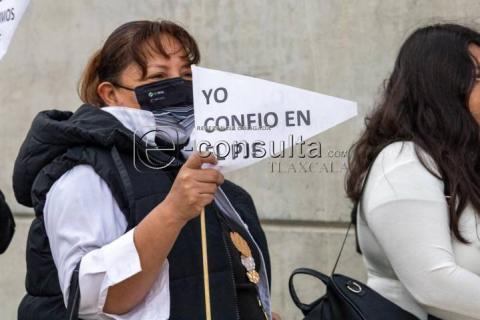 Trabajadores del Poder Judicial de la Federación se manifiestan en sede Apizaco imagen 9