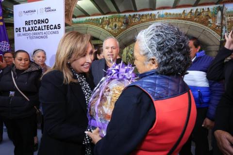 Recibe Gobernadora a tlaxcaltecas rescatados del conflicto armado en Medio Oriente imagen 4