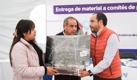En #Apizaco ya son más de 400 Comités de Paz, completamente equipados imagen 1