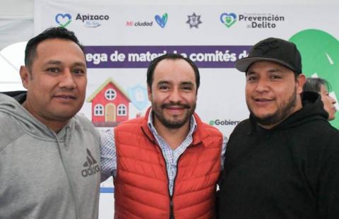En #Apizaco ya son más de 400 Comités de Paz, completamente equipados imagen 4