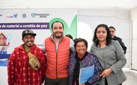En #Apizaco ya son más de 400 Comités de Paz, completamente equipados imagen 6