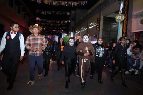 Todo un éxito el desfile de muertos y catrinas 2023 en Chiautempan imagen 3
