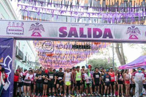 Cientos de personas corren el medio maratón Tlaxcallan imagen 6