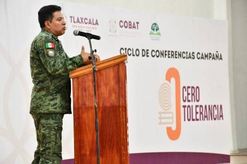 Establecen diálogos para estudiantes del Cobat en ciclo de conferencias “Cero Tolerancia” imagen 2