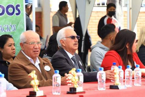 Ayuntamiento y Secretaría del Bienestar inauguran cancha de fut-7 en Chiautempan imagen 2