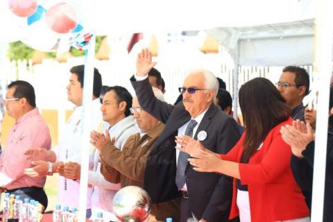 Ayuntamiento y Secretaría del Bienestar inauguran cancha de fut-7 en Chiautempan imagen 8